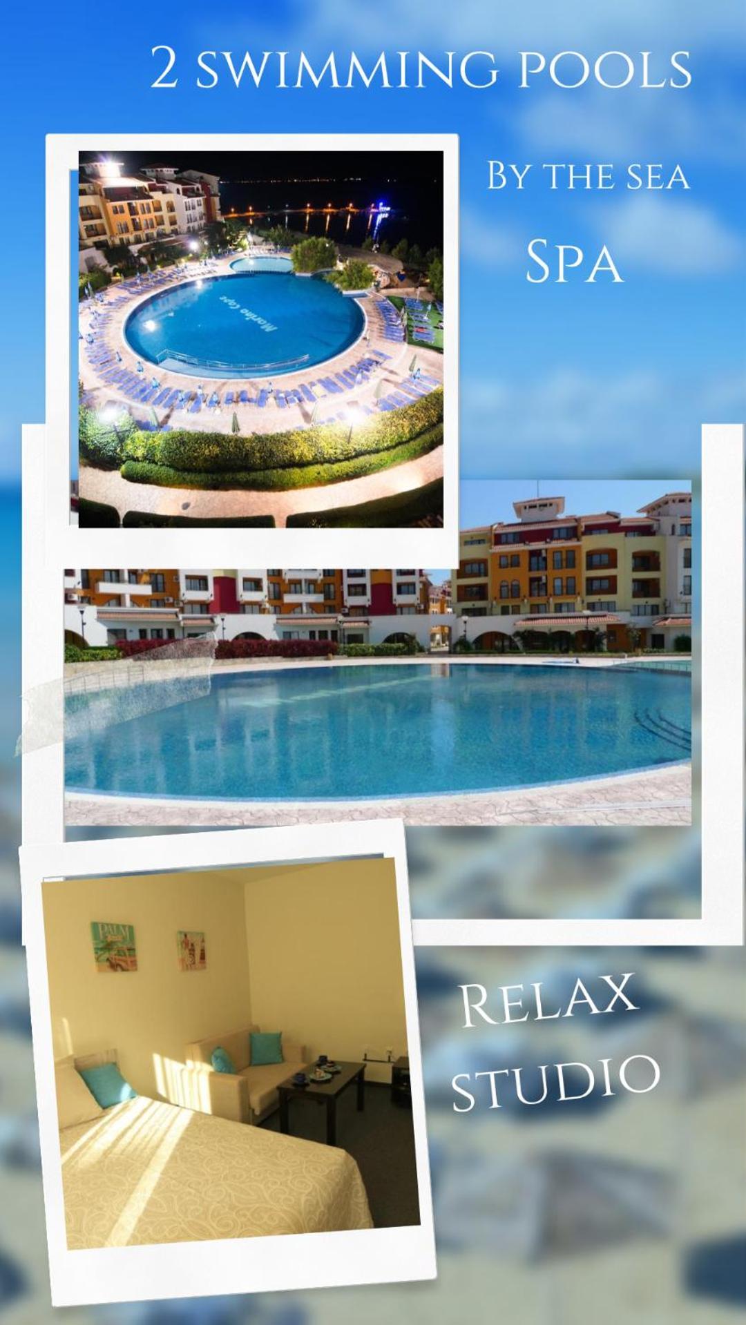 Relax Studio By The Sea, Bulgaria,Nesebar,Akheloj Eksteriør bilde